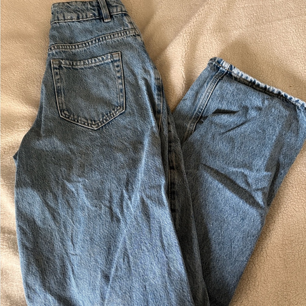 Garage High Rise Blue Jeans